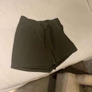 Olive Green Women's Shorts